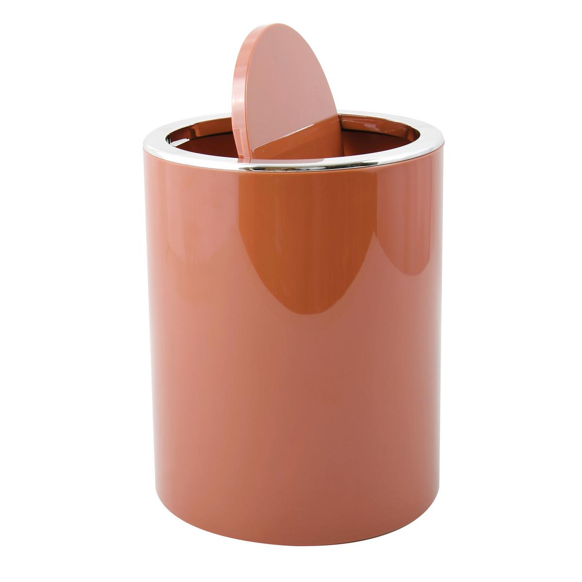 SCHWINGDECKELEIMER KAMAKA TERRACOTTA - Terracotta, Basics, Kunststoff (19/19/24.2cm) - MSV