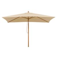 Sonnenschirm Malaga Natur Bht: 200x261x300 Cm Naturfarben - Buchefarben/Naturfarben, Basics, Textil/Metall (200/261/300cm) - Schneider