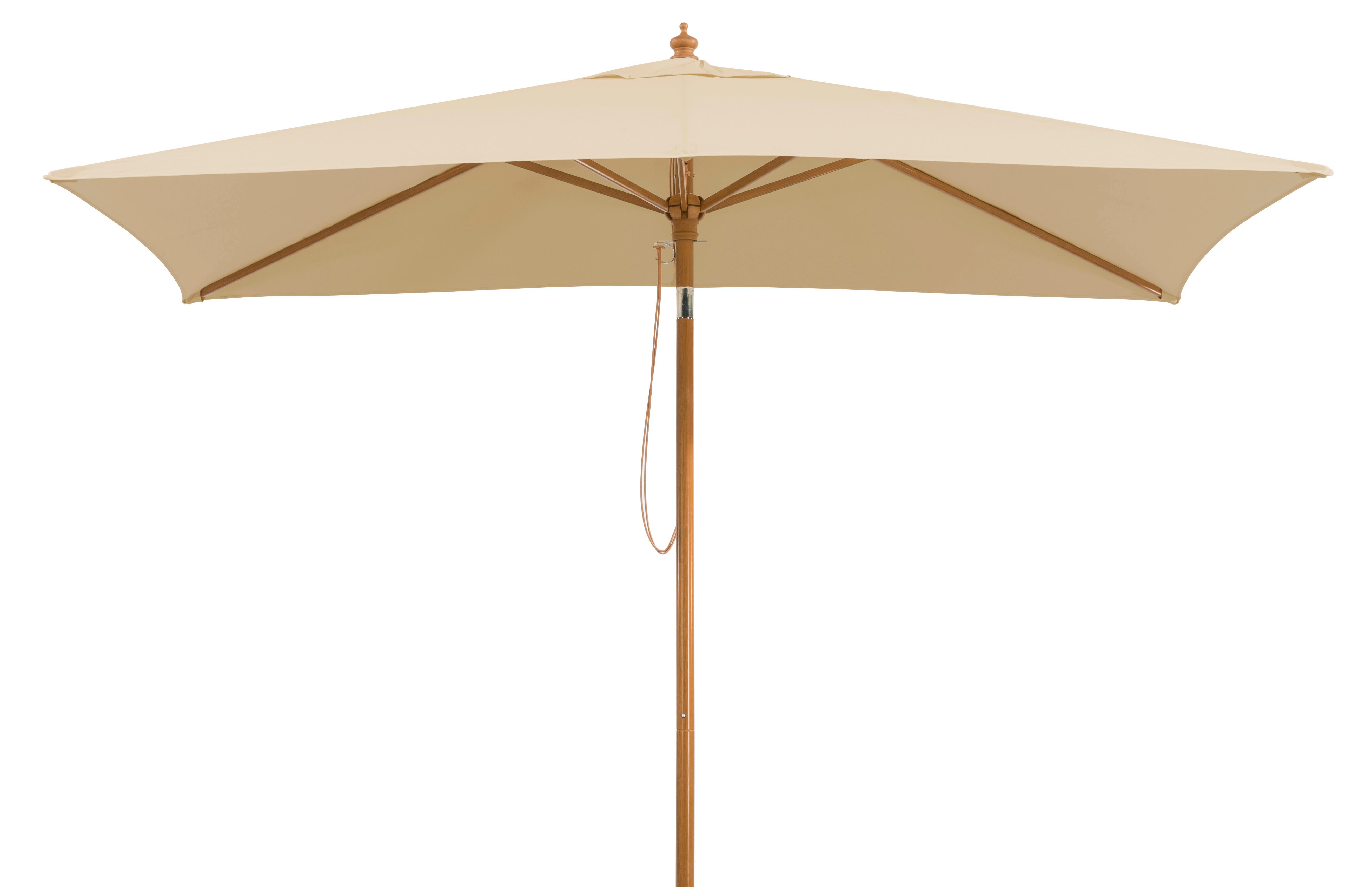 Sonnenschirm Malaga Natur BHT: 200x261x300 cm Naturfarben