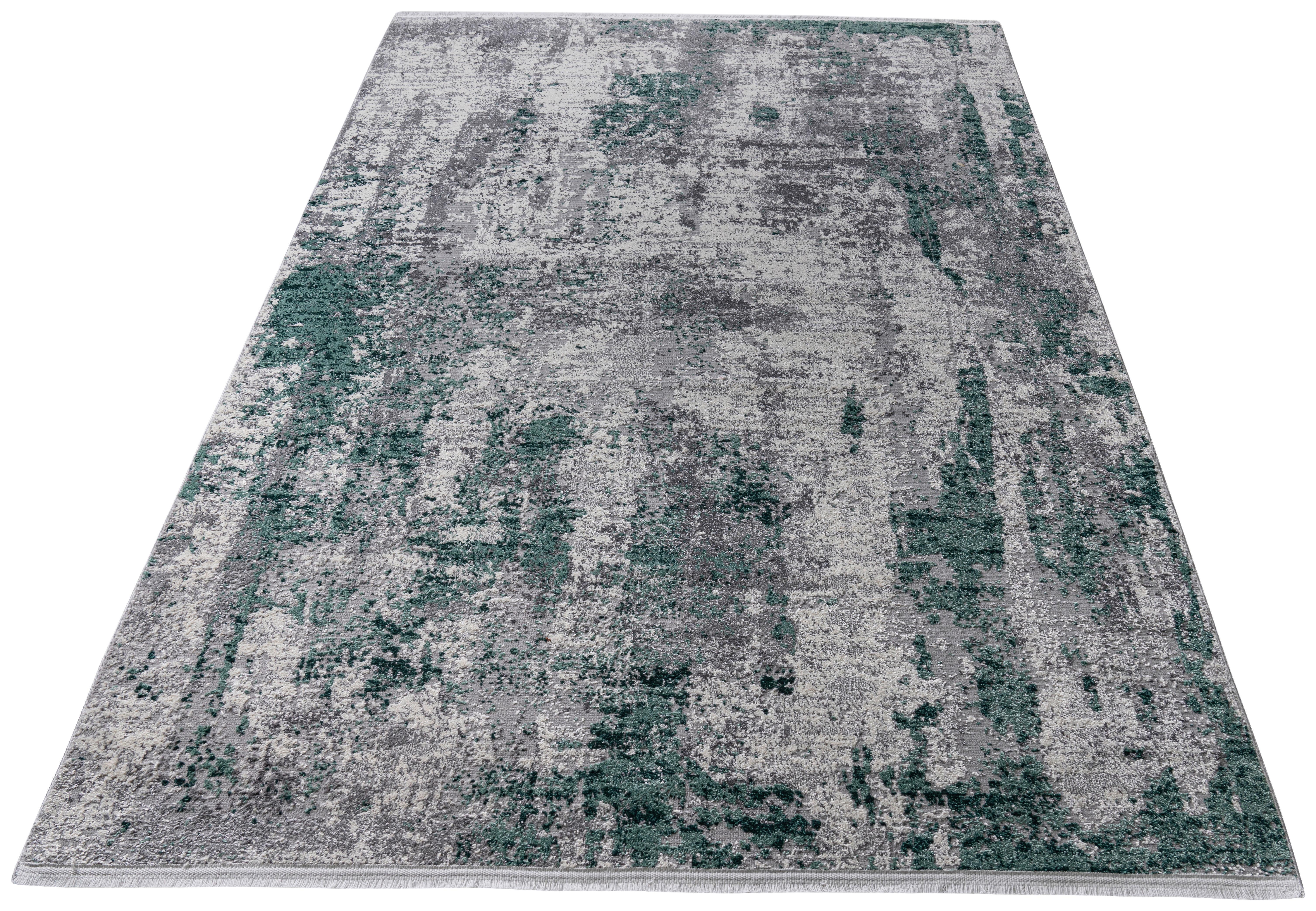 TKANÝ KOBEREC Malik 1, 80/150cm - krémová/svetlozelená, Modern, textil (80/150cm) - Mömax