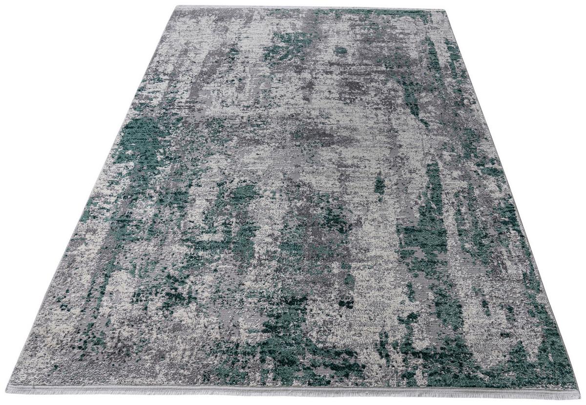 TKANÝ KOBEREC Malik 1, 80/150cm - krémová/svetlozelená, Modern, textil (80/150cm) - Mömax