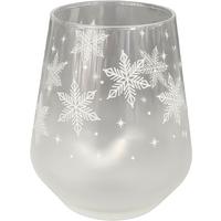 TRINKGLAS Snow - Weiß, Basics, Glas (425ml) - Luca Bessoni