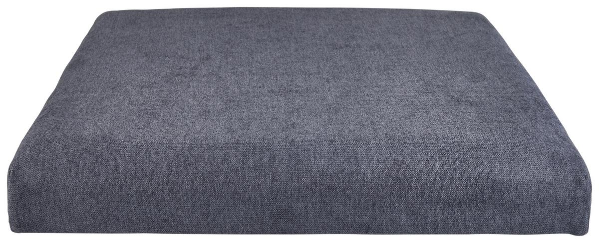 Sitzkissen Las Vegas Webstoff Blau/grau 45x41,5 Cm - Blau/Grau, MODERN, Holz (45/6/41,5cm)