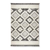 Tkaný koberec Selma 3, 160/230cm - šedá/bílá, Basics, textil (160/230cm) - Mömax