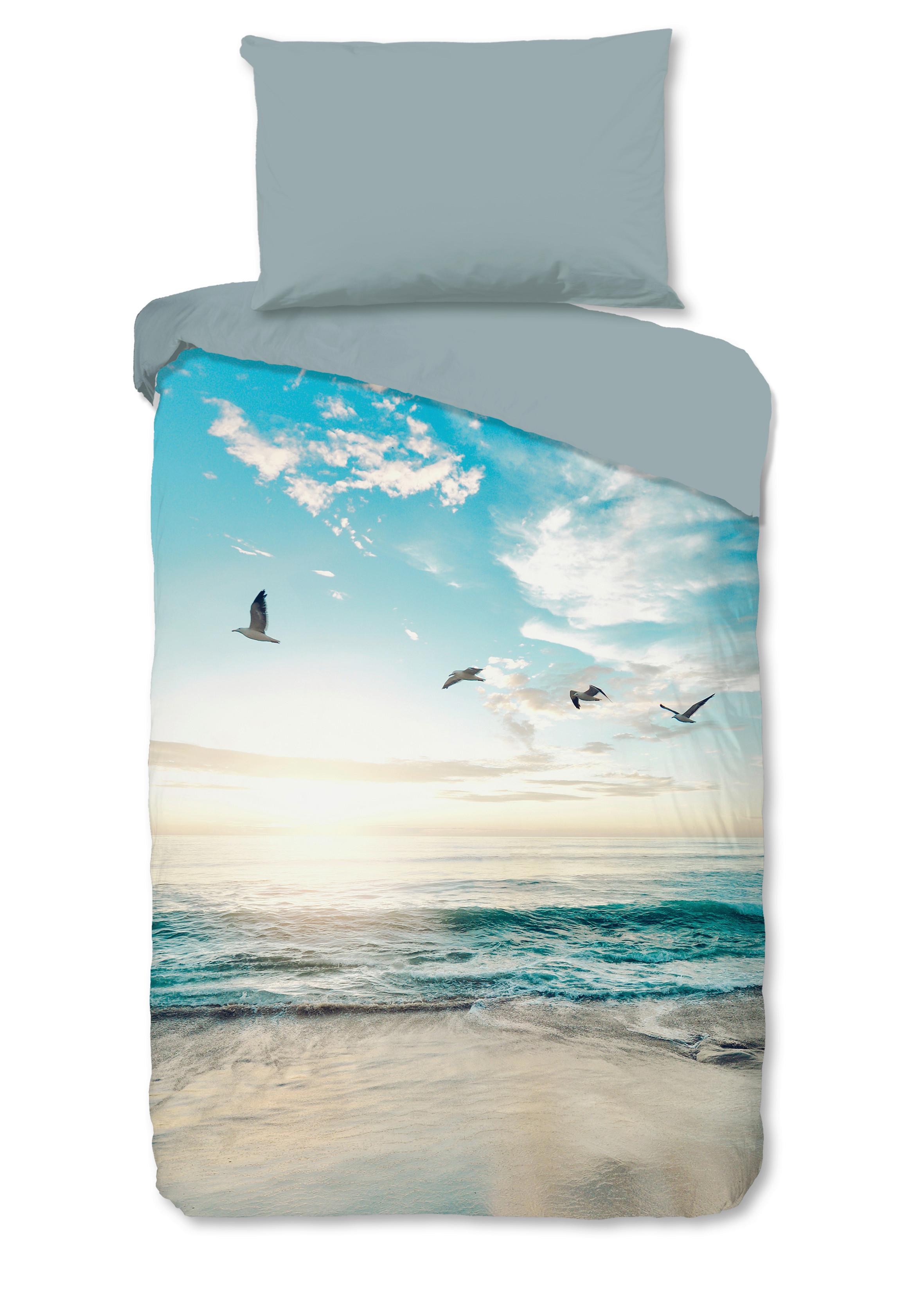 WENDEBETTWÄSCHE BRISA - Multicolor, Design, Textil (140/200cm)