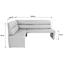 Eckbank Valentina - Grau, KONVENTIONELL, Holzwerkstoff (160/200cm) Eckbank Valentina - Grau, KONVENTIONELL, Holzwerkstoff (160/200cm)