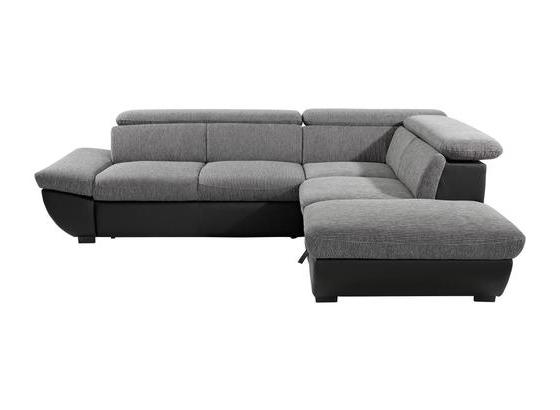 Sedacia Súprava Chance - čierna/sivá, Moderný, textil (270/228cm) Sedacia Súprava Chance - čierna/sivá, Moderný, textil (270/228cm)