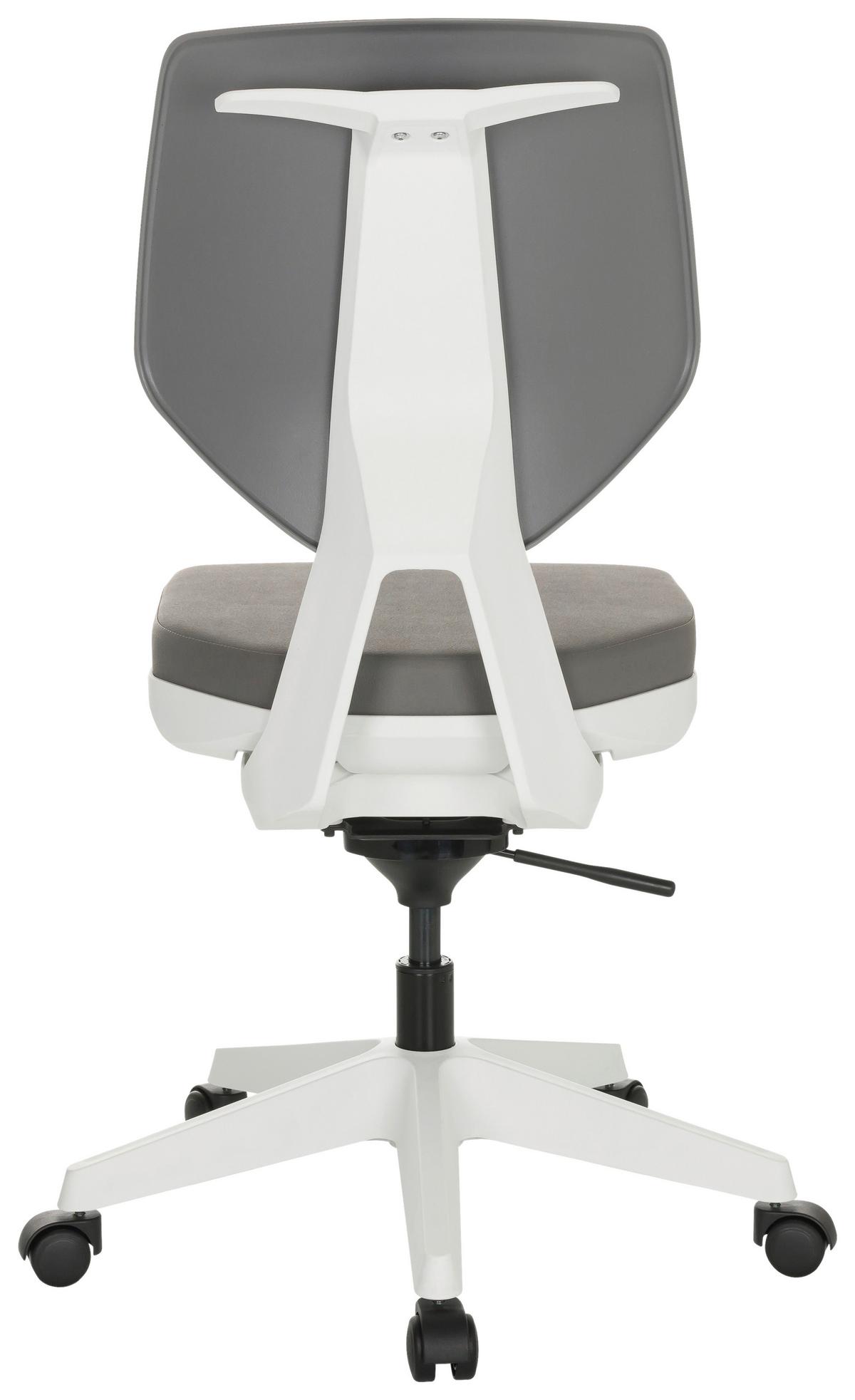 Bürostuhl Move Work Grau - Grau, Basics, Kunststoff/Textil (59/95/59cm) - MID.YOU
