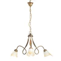 Kronleuchter 4250/3b - KONVENTIONELL, Glas/Metall (65/82cm)