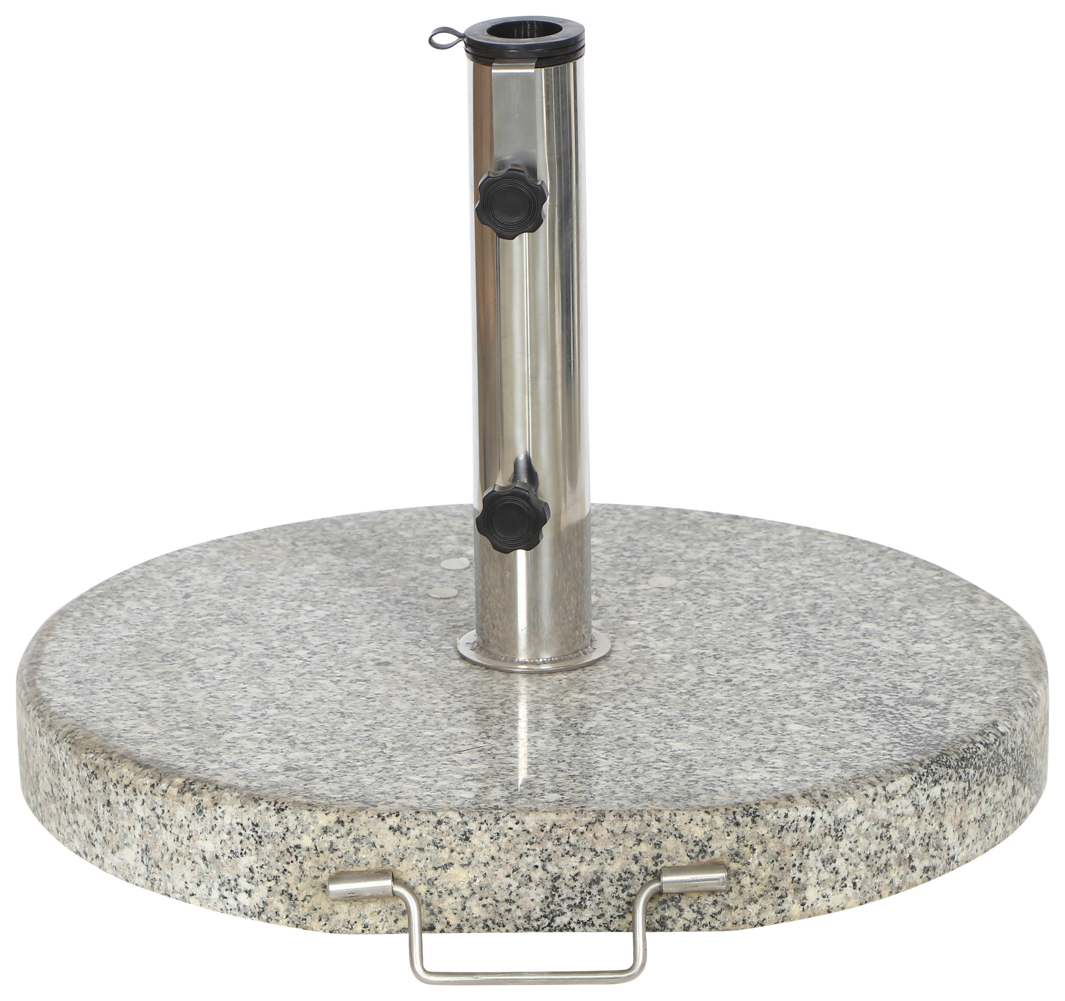 Schirmständer Metall/granit Für Ø 4,8 Cm
