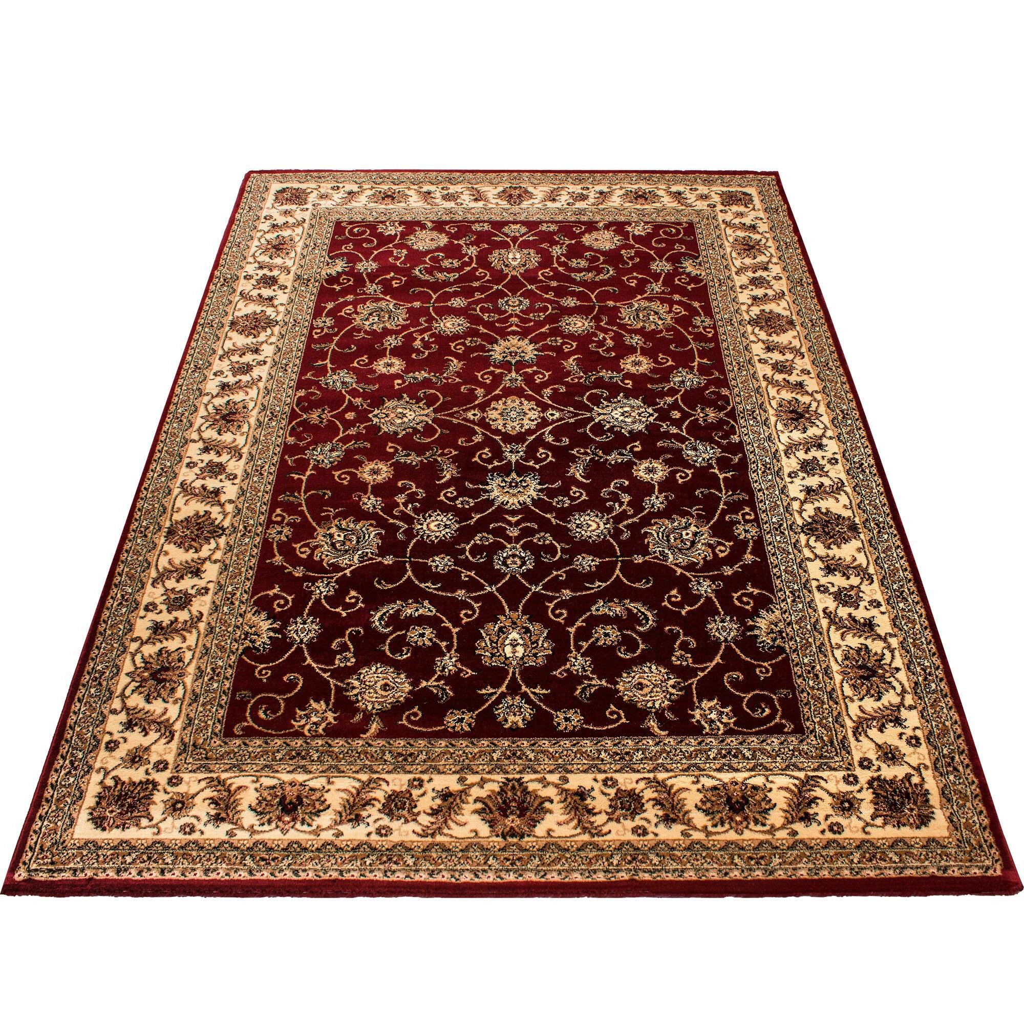 Webteppich Marrakesh - Beige/Rot, KONVENTIONELL, Textil (300/400cm) - Novel