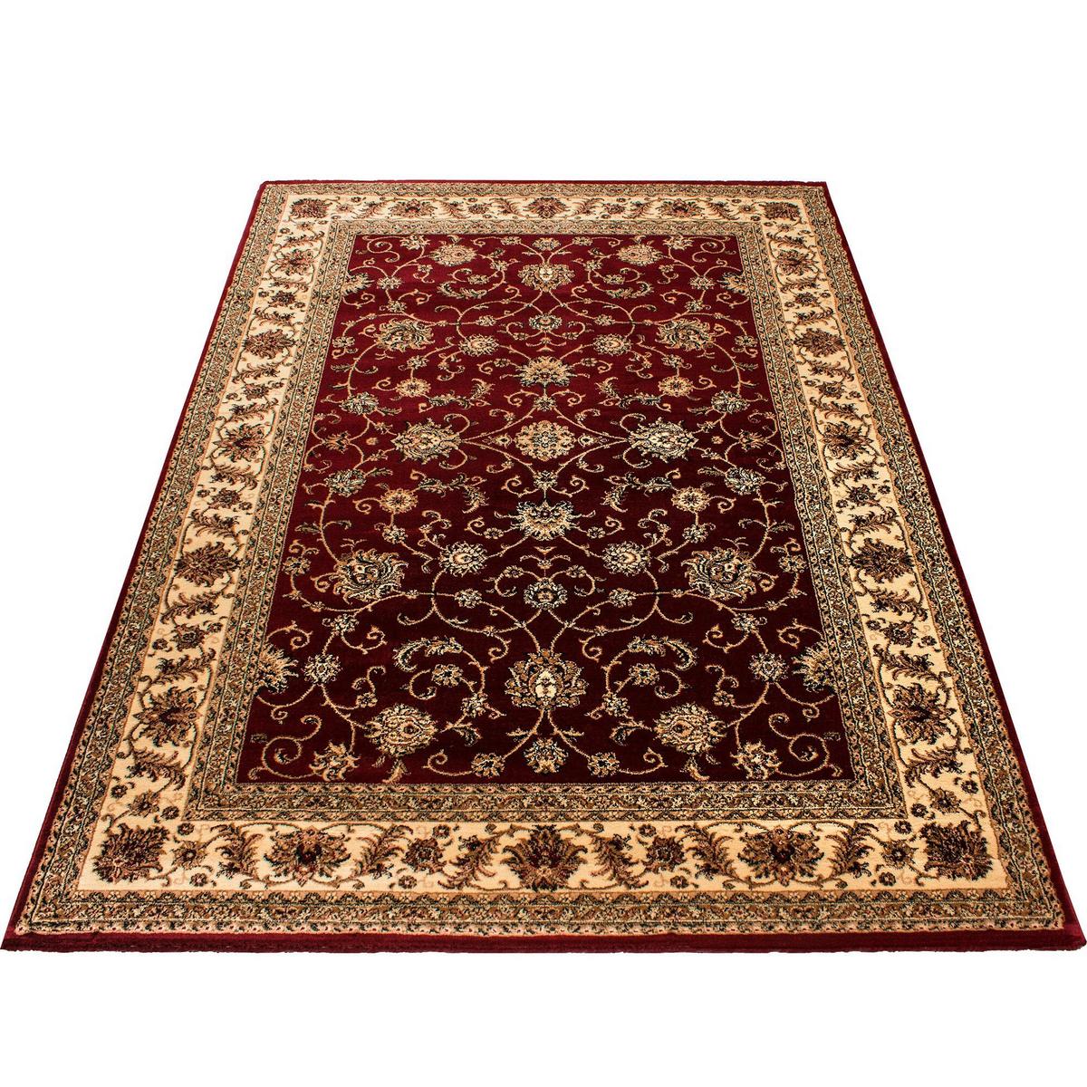 Webteppich Marrakesh - Beige/Rot, KONVENTIONELL, Textil (240/340cm) - Novel