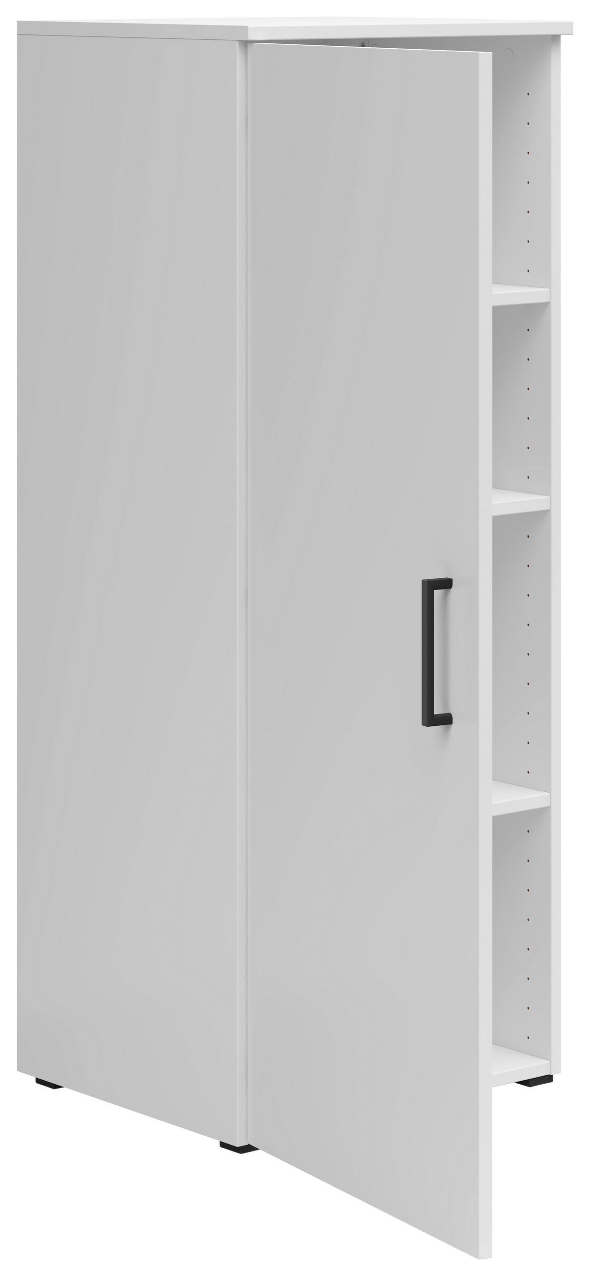 Komoda MULTISTAURAUM š: 45cm - čierna/biela, Modern, kompozitné drevo/plast (45/115/40cm)
