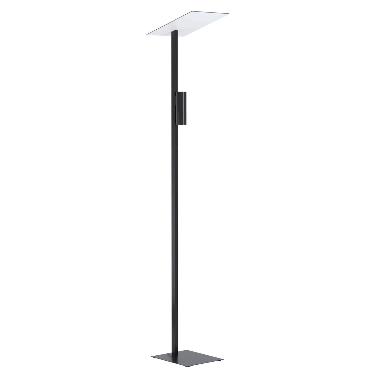 Stehleuchte 99113* Budensea - Schwarz/Weiß, Design, Metall (36,5/25/180cm) - Eglo