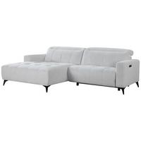 Ecksofa Miami Champagner, S: 177x254cm - Champagner/Schwarz, MODERN, Holz/Textil (177/254cm)