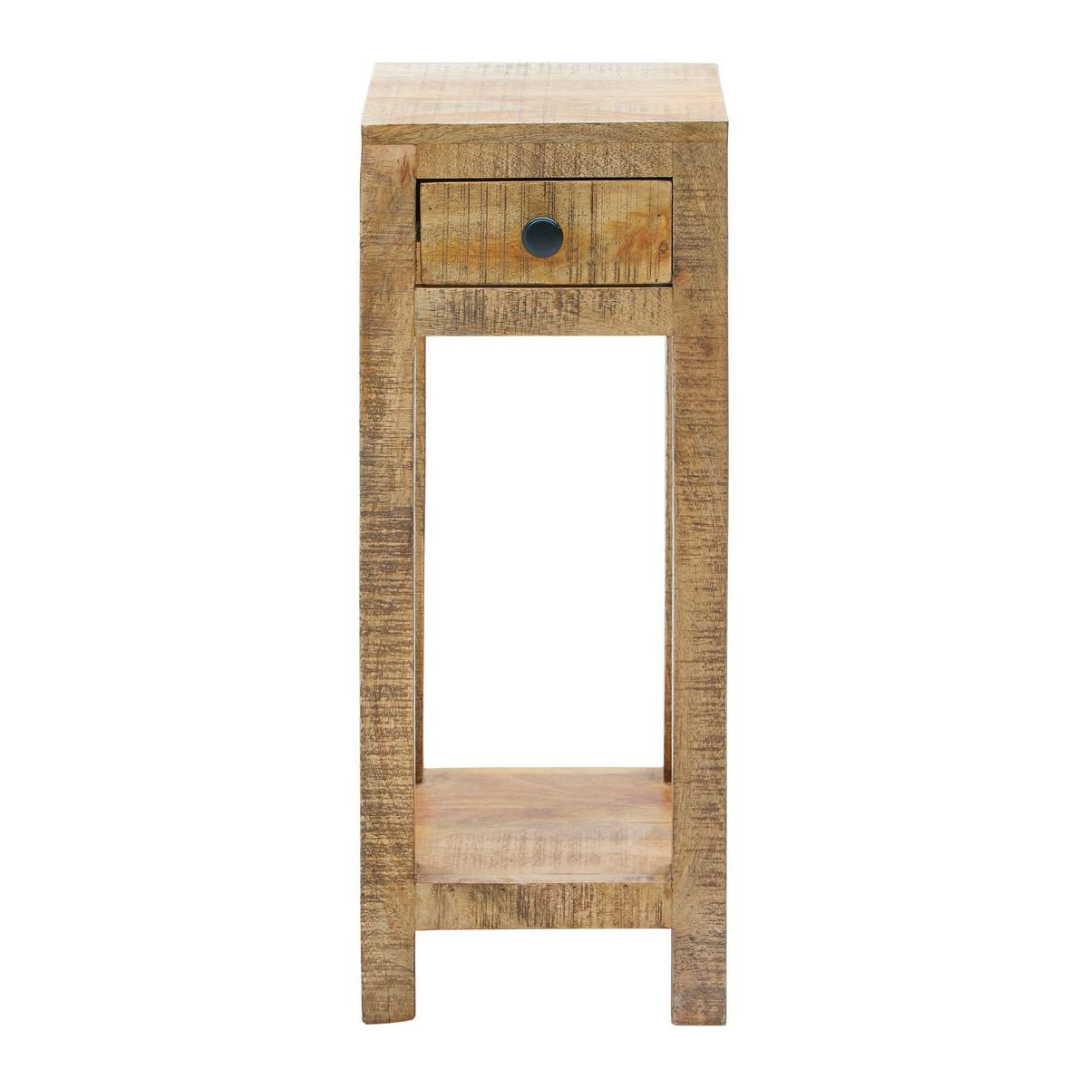 STOLEK NA KVĚTINY EVEREST -EXKLUSIV- - přírodní barvy, Natur, dřevo (30/75/30cm)