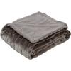 Kuscheldecke Emma Grau 150x200 Cm Double Face - Grau, KONVENTIONELL, Textil (150/200cm) - Ondega
