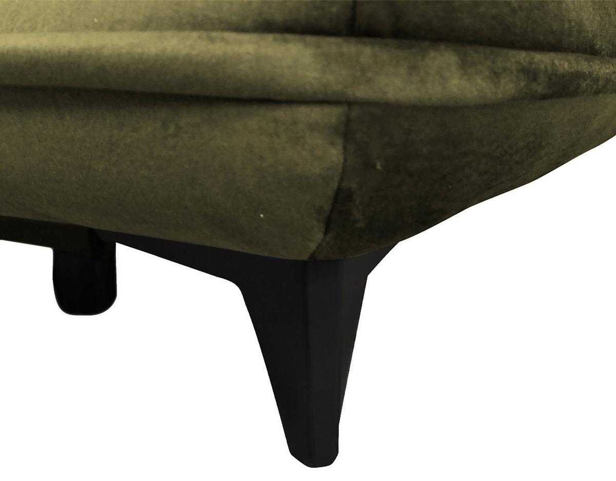 2-sitzer-sofa Mit Schlaffunktion Look B: 217 Cm - Dunkelgrün/Schwarz, Design, Textil (217/73/86/106cm) - MID.YOU