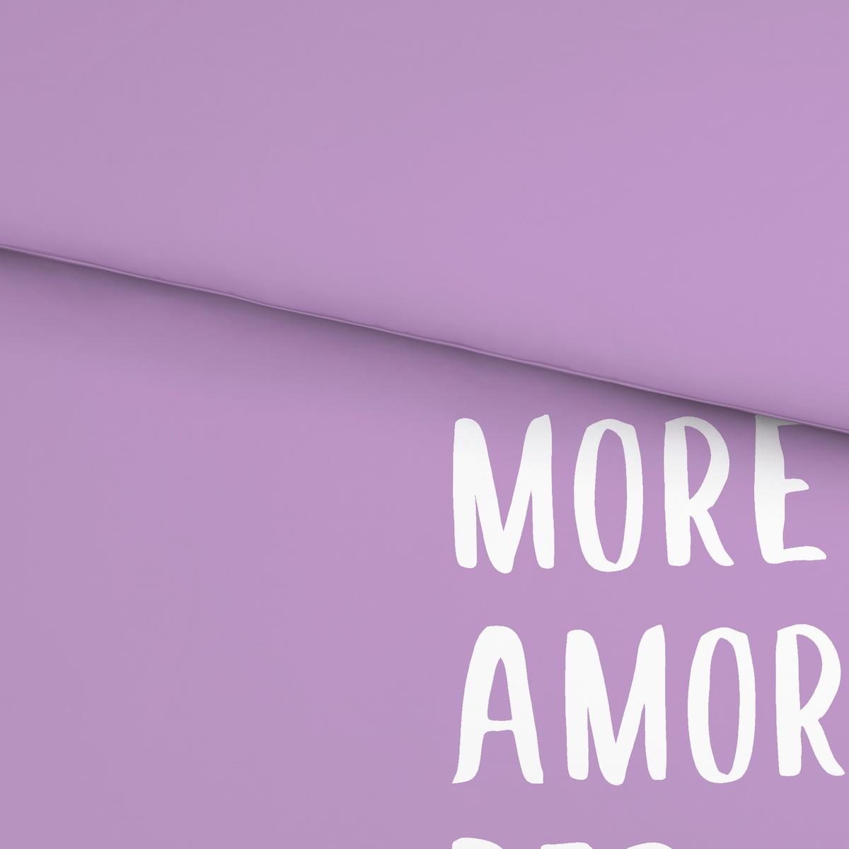 POSTEĽNÁ BIELIZEŇ MORE AMORE - orgovánová, textil (140/200cm) - Mömax