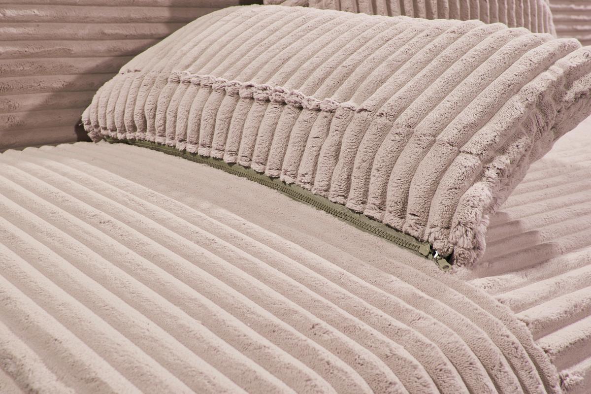 2-sitzer-sofa Mit Schlaffunktion Sally B: 211 Cm - Schwarz/Rosa, KONVENTIONELL, Textil (211/96/105cm) - MID.YOU