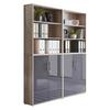 Office Edition B:169cm Sonoma Eiche/Anthrazit - Anthrazit Hochglanz/Sonoma Eiche, MODERN, Holzwerkstoff (168,8/227,2/33cm) - MID.YOU
