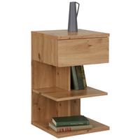 Nočný stolík SUN, dub Artisan - farba duba, Modern, kompozitné drevo (39/65/39cm) - Mömax