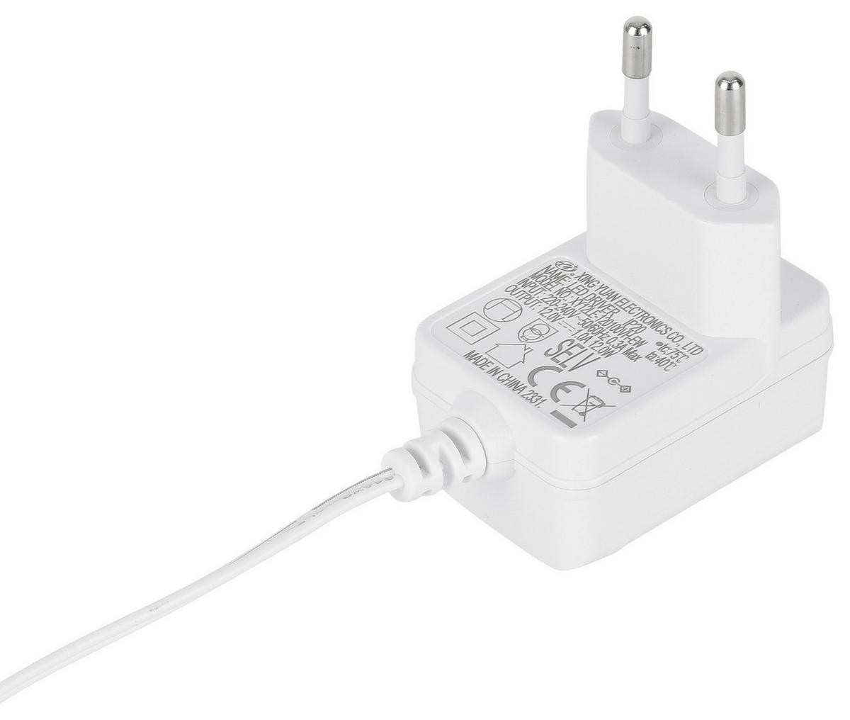 Stolní LED svítidlo TOMI - bílá, Moderní, kov/plast (38,5/10,2/35,9cm) - Mömax