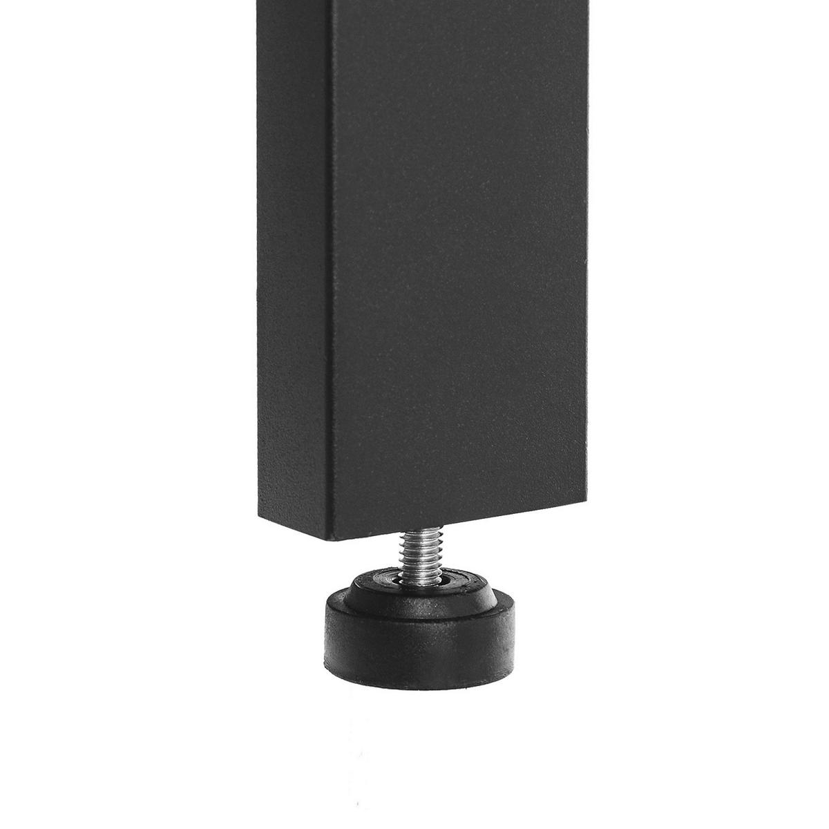 ROHOVÝ REGÁL IRON - hnedá/čierna, Basics, kov/kompozitné drevo (34,2/158,8/34,2cm) - Boxxx