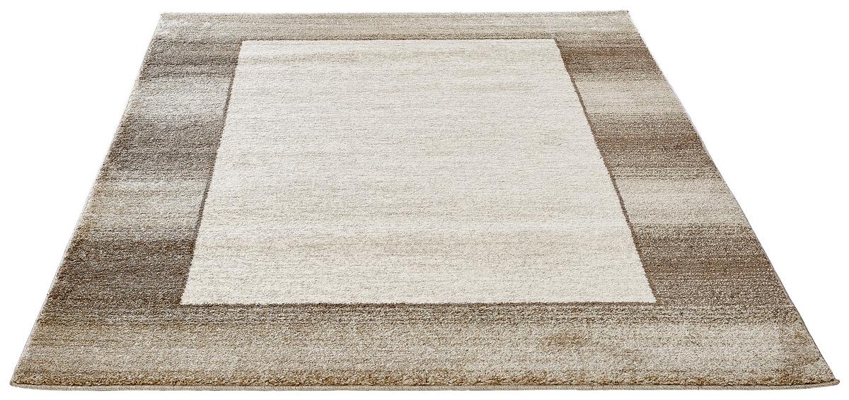 Webteppich Liquido Bordo Braun/beige 120x170 Cm - Beige/Braun, KONVENTIONELL, Textil (120/170cm) - Novel