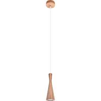 Hängeleuchte 8510145 Vegas - Eichefarben/Weiß, Natur, Holz (10/90-140cm)