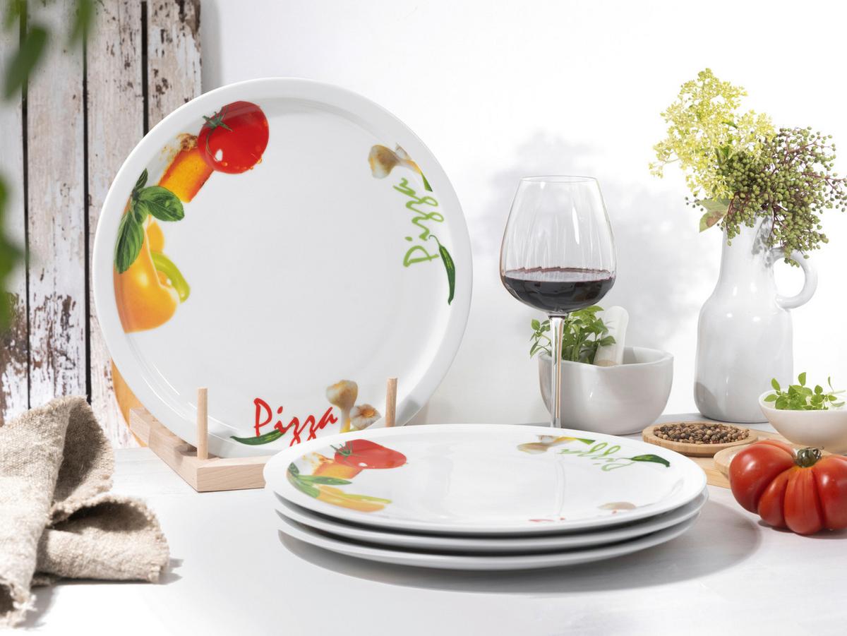 Pizzateller Milano Pizza Keramik, Multicolor - Multicolor, Basics, Keramik (30cm) - Creatable