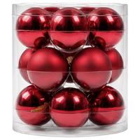 Vianočná guľa NOEL NOEL -PAZ- - červená, sklo (6cm) - Mömax