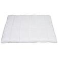 Steppdecke Sanitized Warm 140x200 cm, Waschbar 95° - Weiß, Basics, Textil (140/200cm) - Ele