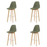 Barhocker-Set Keeve - Grün, MODERN, Holz/Metall (47/119/53cm) - MID.YOU