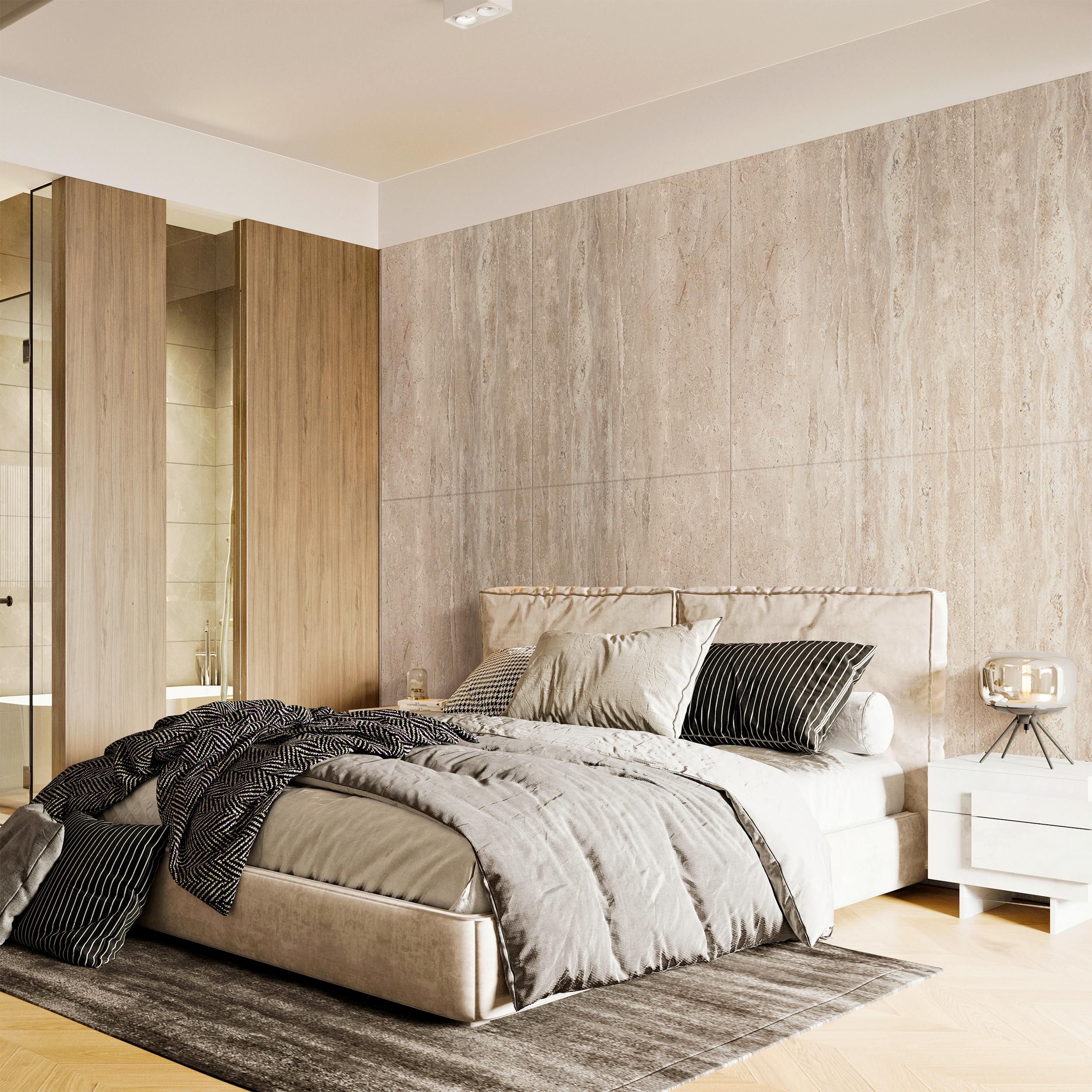 Akustický panel MELINDA - béžová, textil (120/90cm) - Mömax