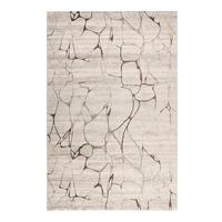 Webteppich Solo Fields Taupe/Beige 200x290 cm - Taupe/Beige, Design, Textil (200/290cm) - WECON HOME