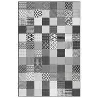 Outdoorteppich Chester - Schwarz/Weiß, KONVENTIONELL, Textil (133/200cm) - Esprit