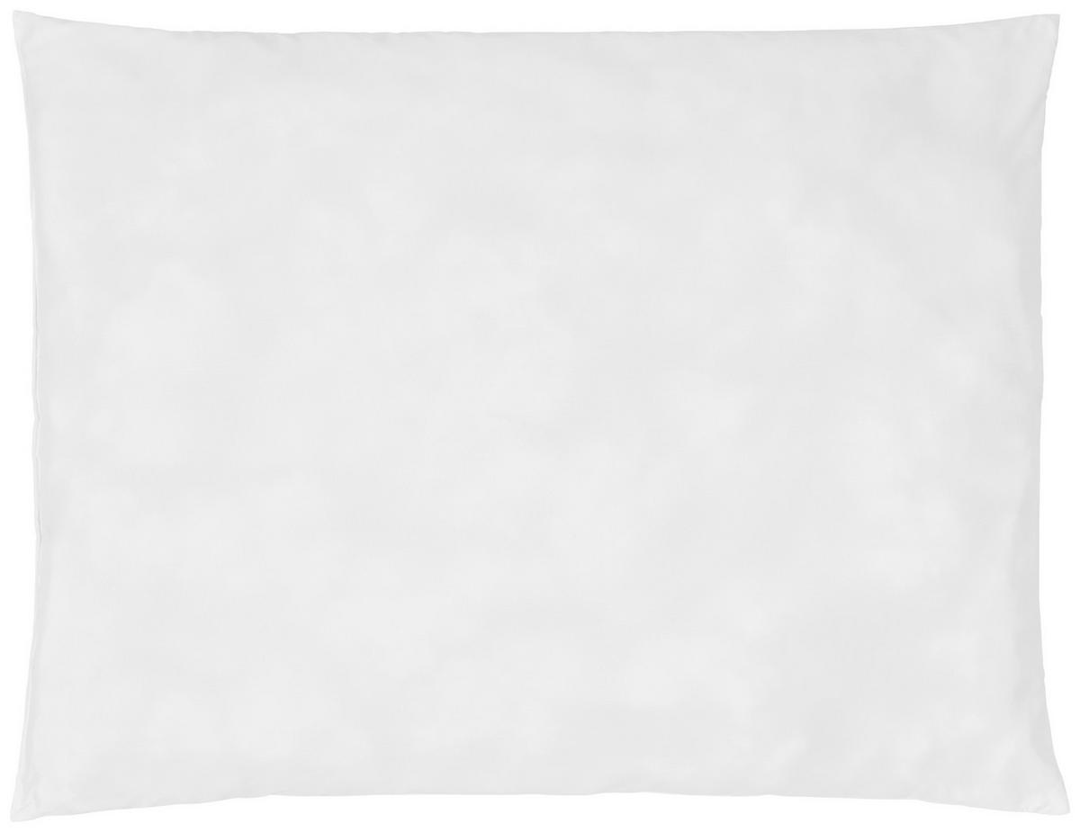 Betten-Set Pauline 4-Tlg. Mikrofaser, Waschbar 60 °c - Weiß, KONVENTIONELL, Textil (140x200 x2/70x90 x2cm) - Primatex