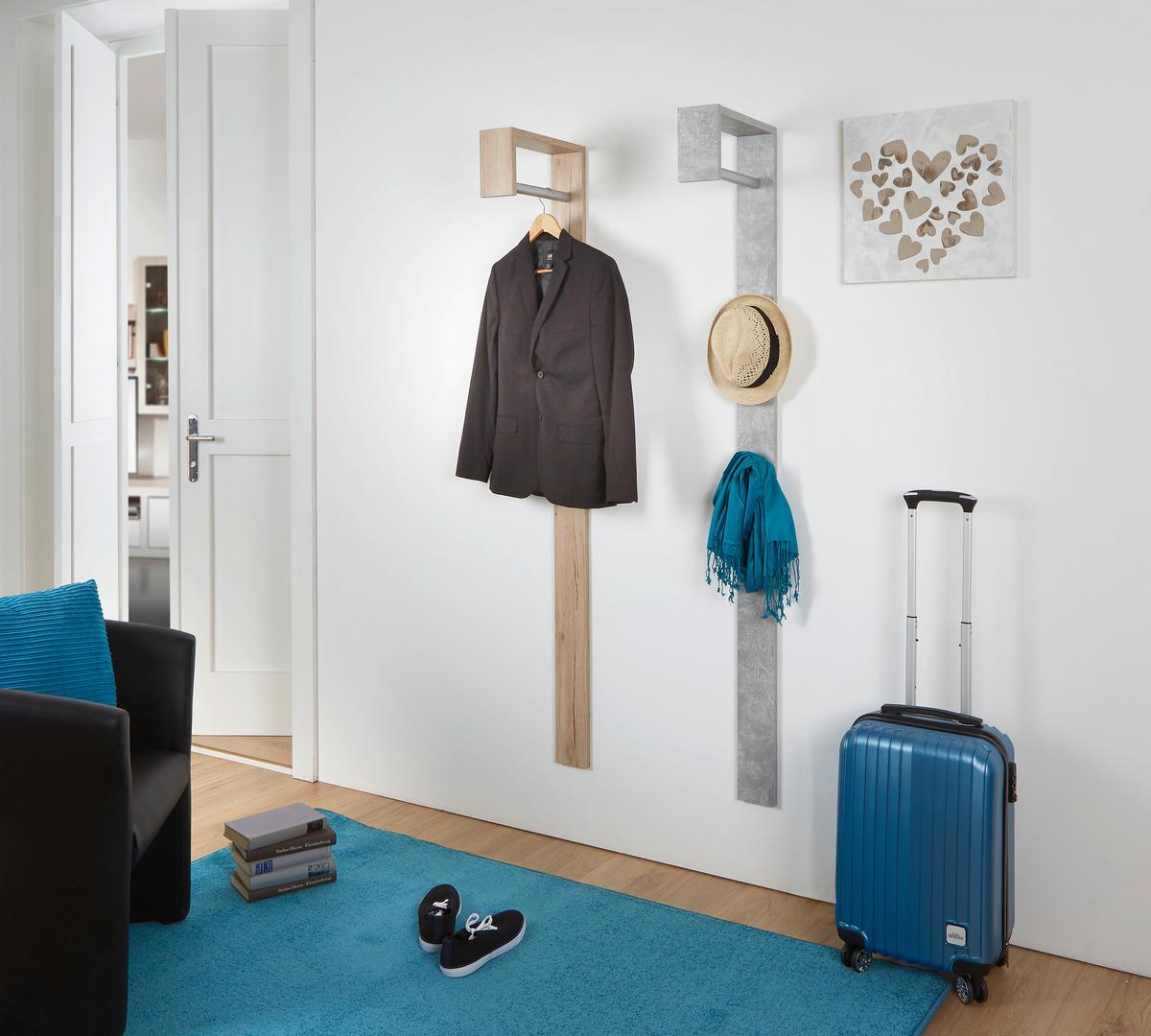 Előszobapanel Senex - szürke, Modern, fa (10/170/33cm)