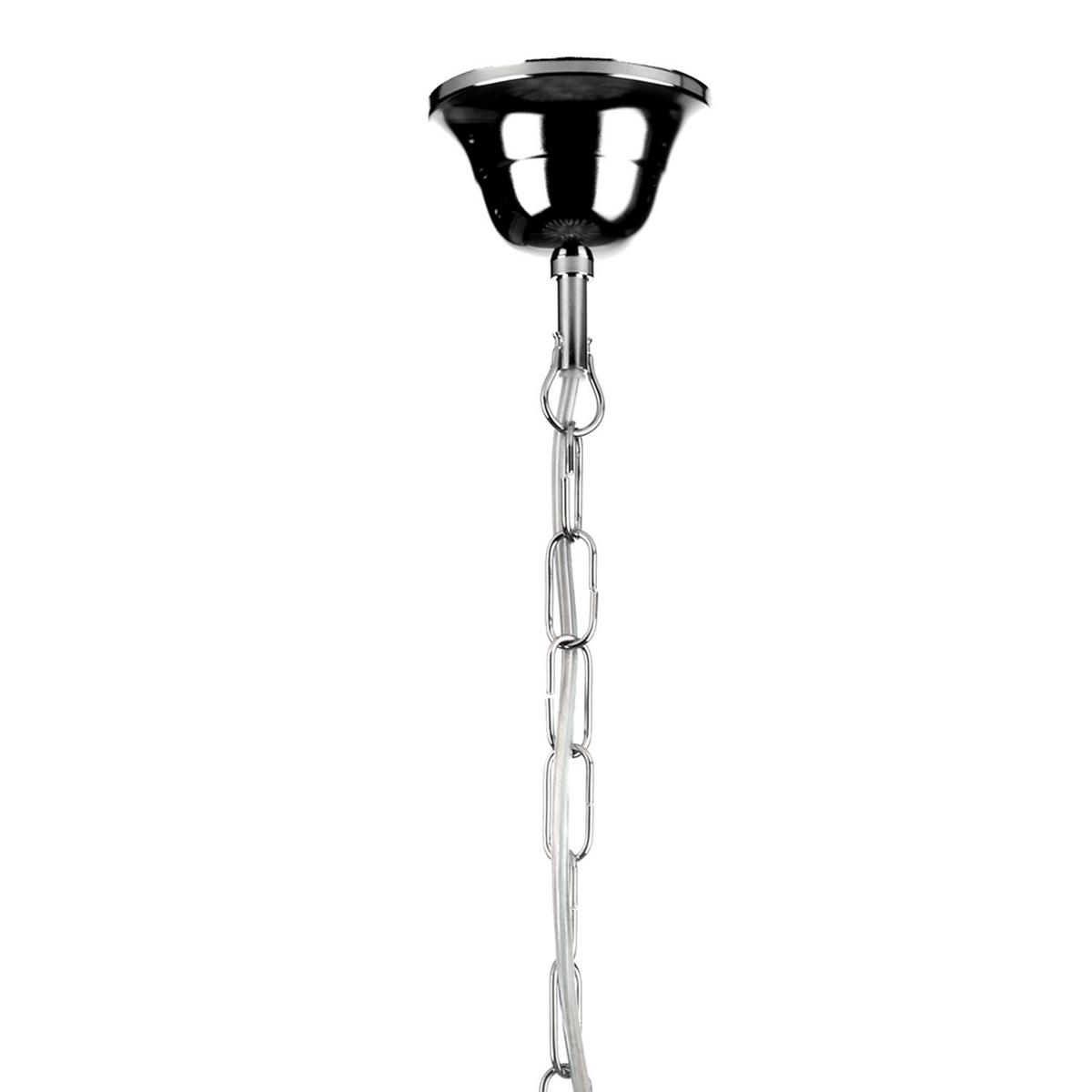 Kristall-Hängeleuchte 4698/M - Chromfarben, KONVENTIONELL, Glas/Metall (40/110/40cm)