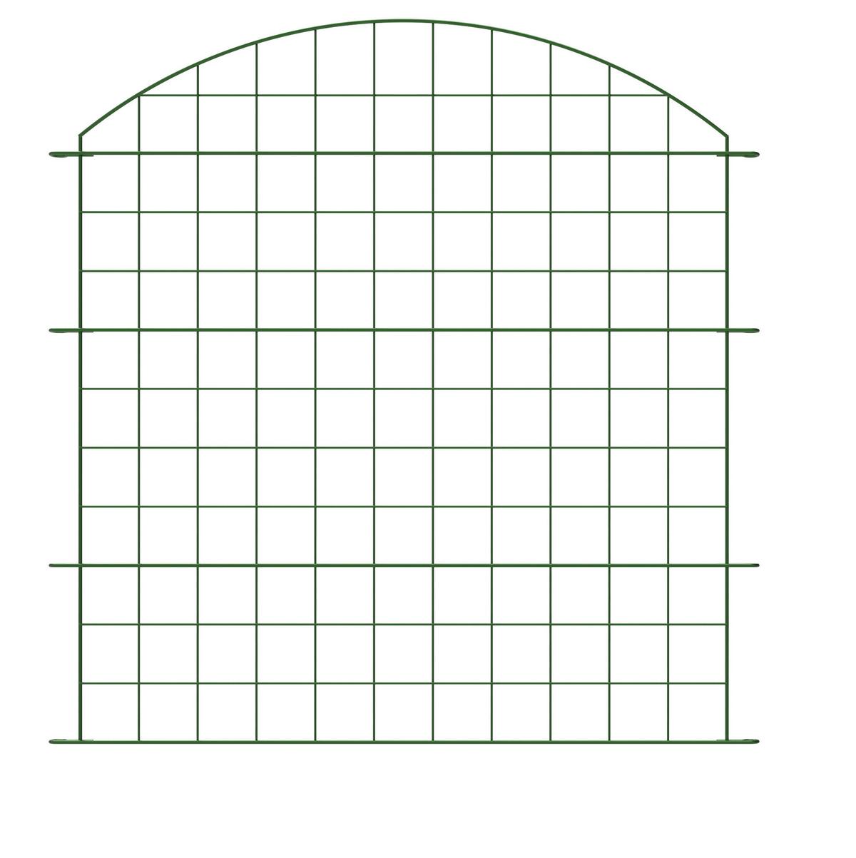 Dekozaun 1202181-198841 - Dunkelgrün, Basics, Metall (390/79/1cm)