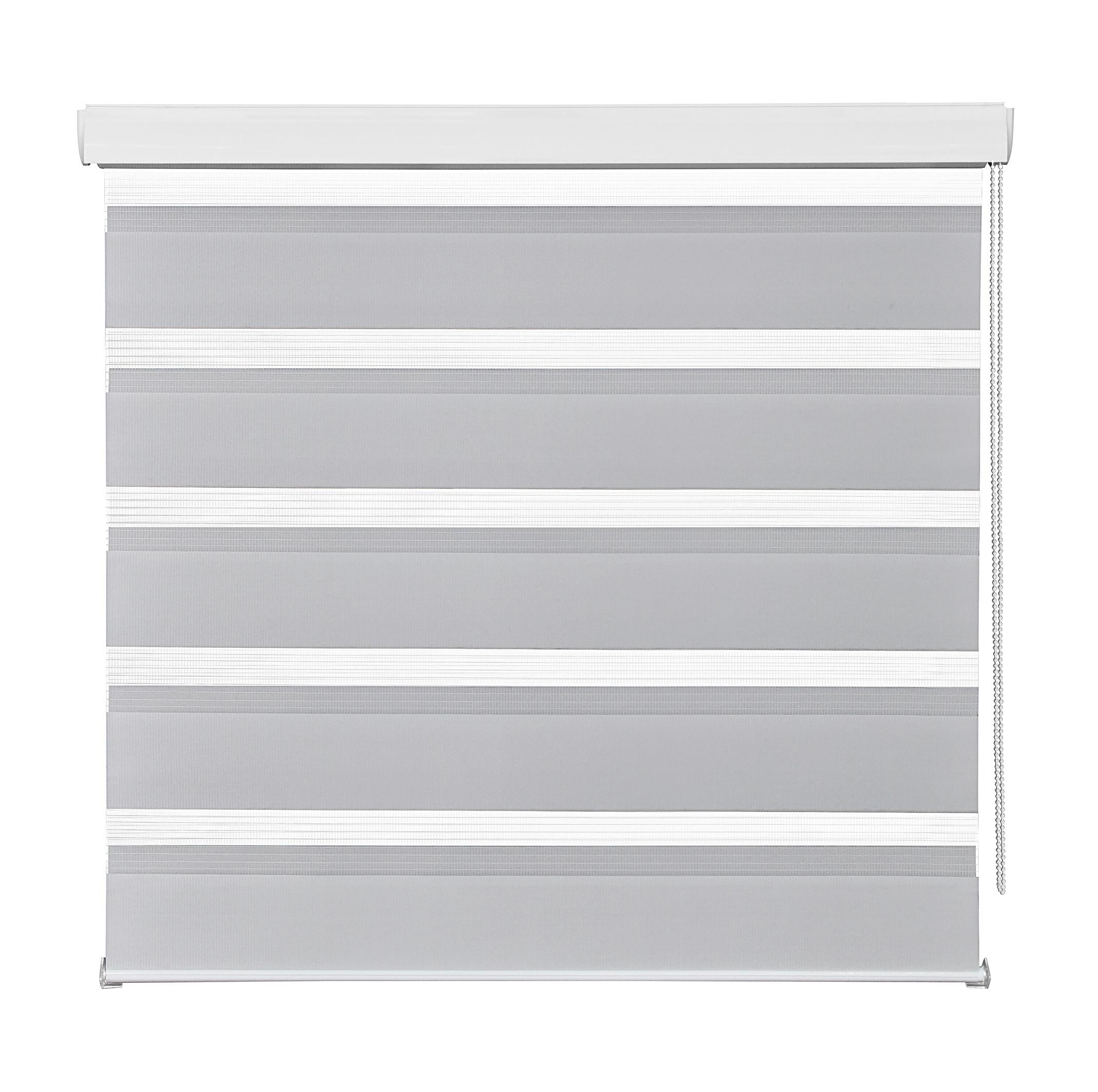DUÁLNÍ ROLETA THOMAS - šedá, textil/plast (90/210cm) - Premium Living