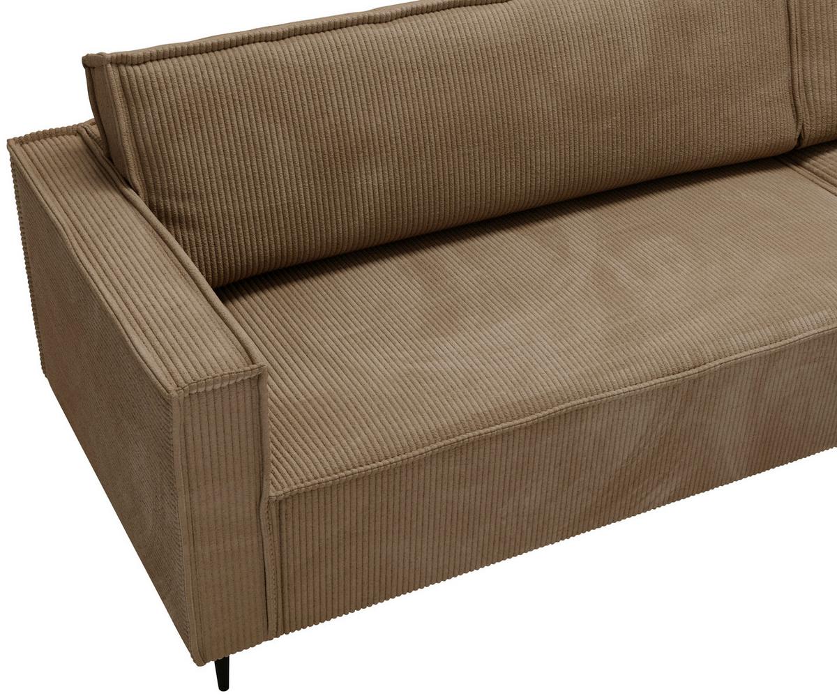 Ranger Hellbraun S: 223x151 Cm - Hellbraun/Schwarz, Design, Textil (223/151cm) - Livetastic