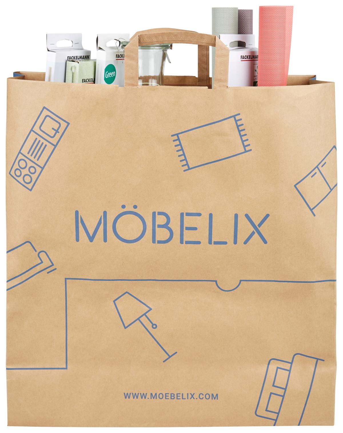 Einkaufstasche Möbelix - Basics (45/48/18cm)