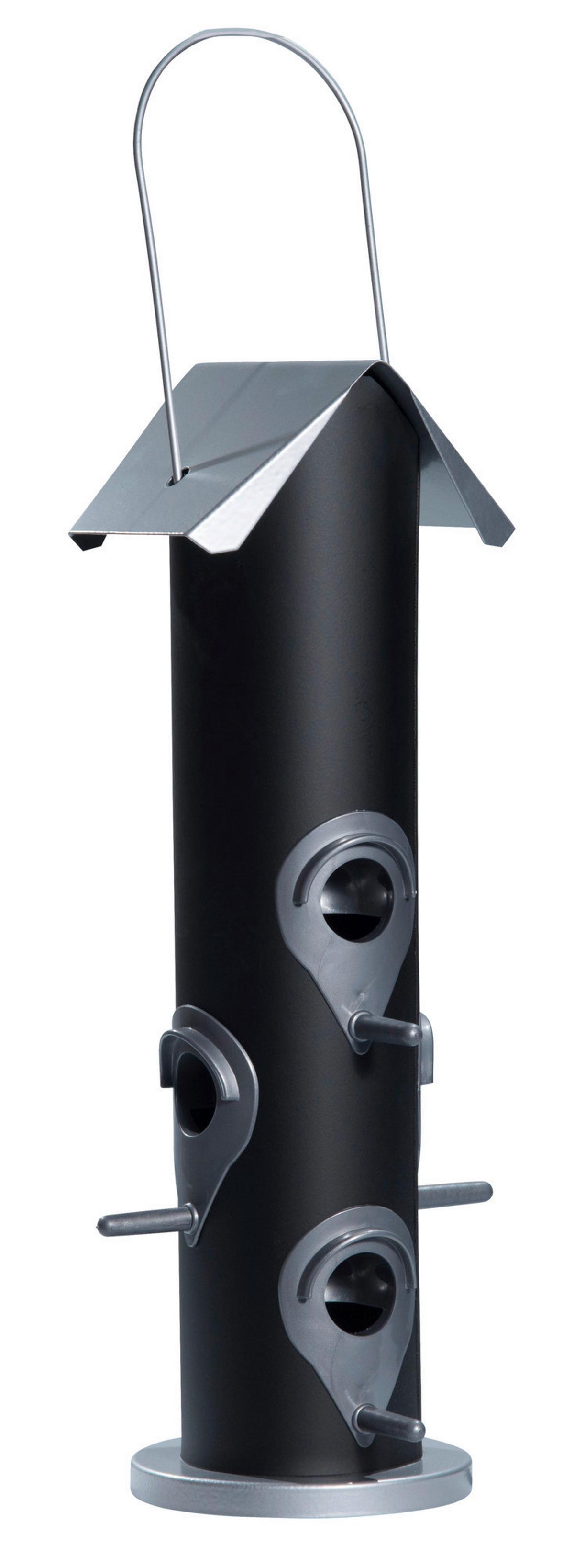Vogelfuttersäule Saat D/H ca. 13,5x35cm - Schwarz, Basics, Metall (13,5/35cm) - Windhager