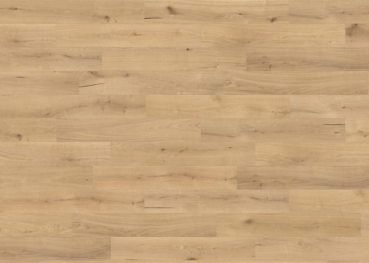 Parkettboden Eiche Hellbraun Landhausdiele Stärke 12mm - Hellbraun, Basics, Holzwerkstoff (18/108.5cm) - Living by HARO