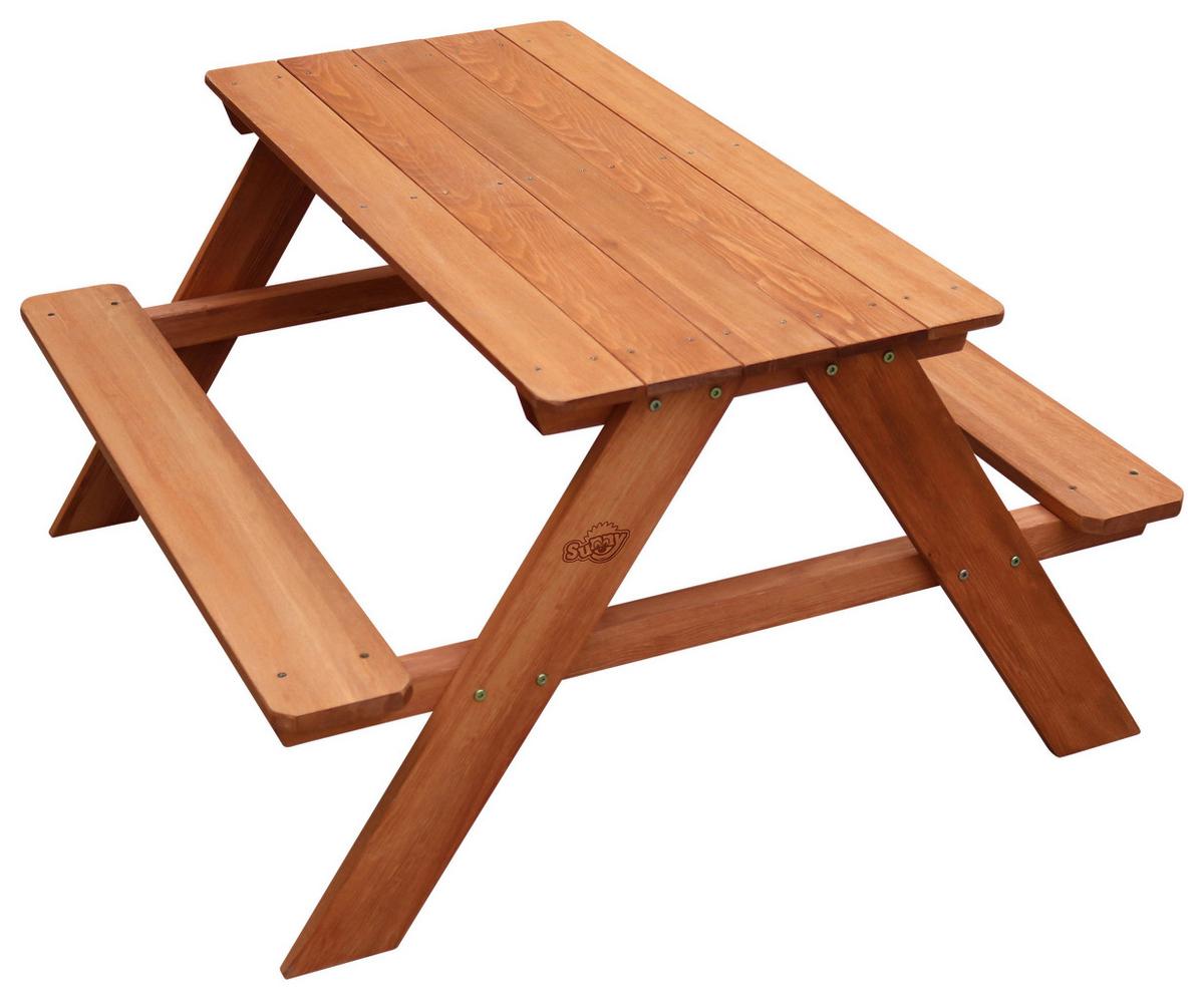 Gartengarnitur C052.004.00 - Braun, KONVENTIONELL, Holz (89/50,5/89cm) - Ambia Garden