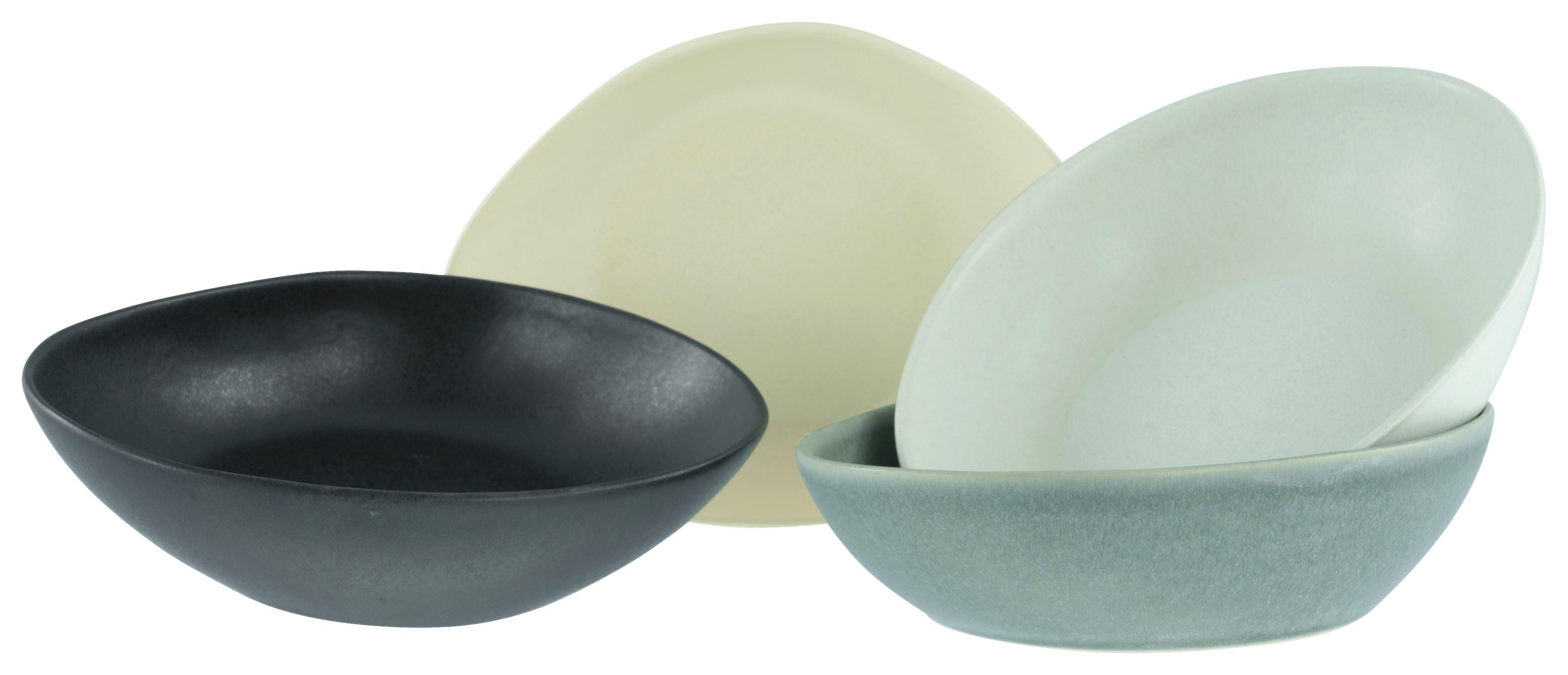 Müslischalenset Keramik Multicolor 4-teilig - Multicolor, Basics, Keramik (20,5/16,5/5,2cm) - Creatable