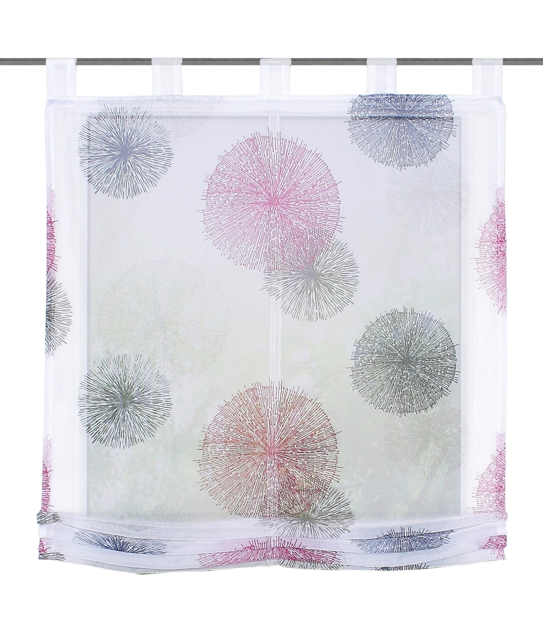 Bändchenrollo Rawlins Flieder B: 100 cm - Flieder, KONVENTIONELL, Textil (100/140cm)