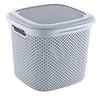 Tárolódoboz Diamond - szürke, Basics, műanyag (31/27,5/31cm) - Luca Bessoni
